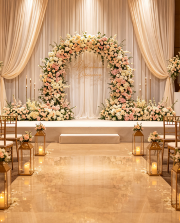 Comprehensive Basic Wedding Venue Setup Service