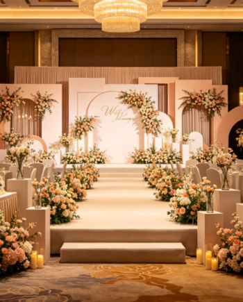 On-Site Floral Decor Service For The Entire Wedding
