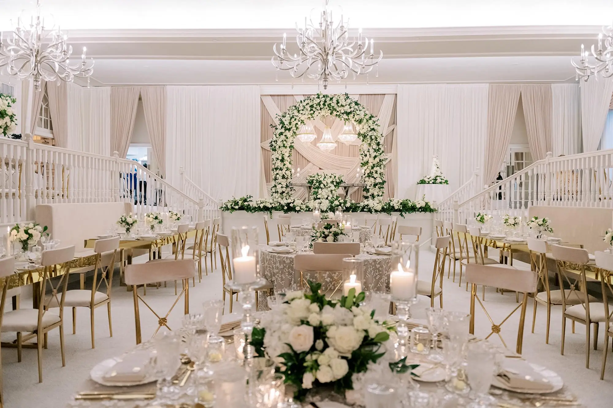 Complete Setup Service For Ceremony And Welcome Areas