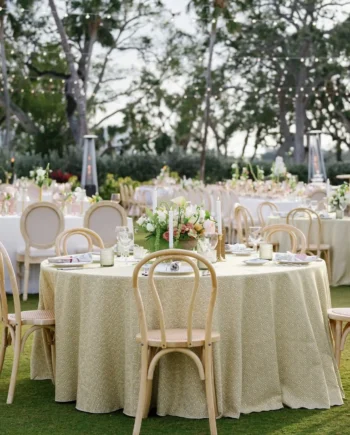 Coordinated Multi-Area Setup Service For The Wedding Venue