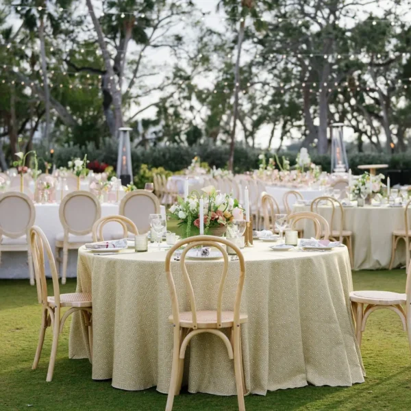 Coordinated Multi-Area Setup Service For The Wedding Venue