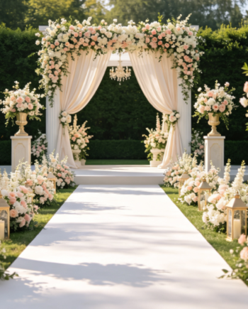 On-Site Setup For Cozy-Style Weddings
