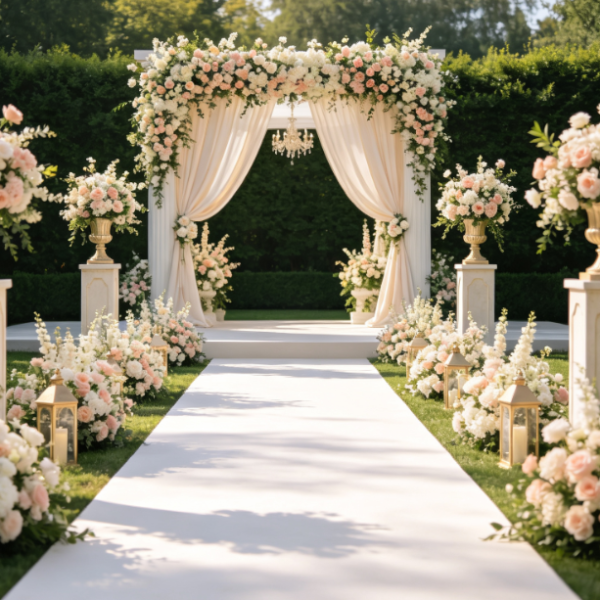 On-Site Setup For Cozy-Style Weddings