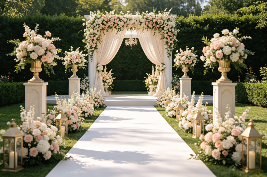 On-Site Setup For Cozy-Style Weddings