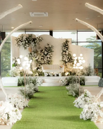 On-Site Basic Wedding Floral Decoration